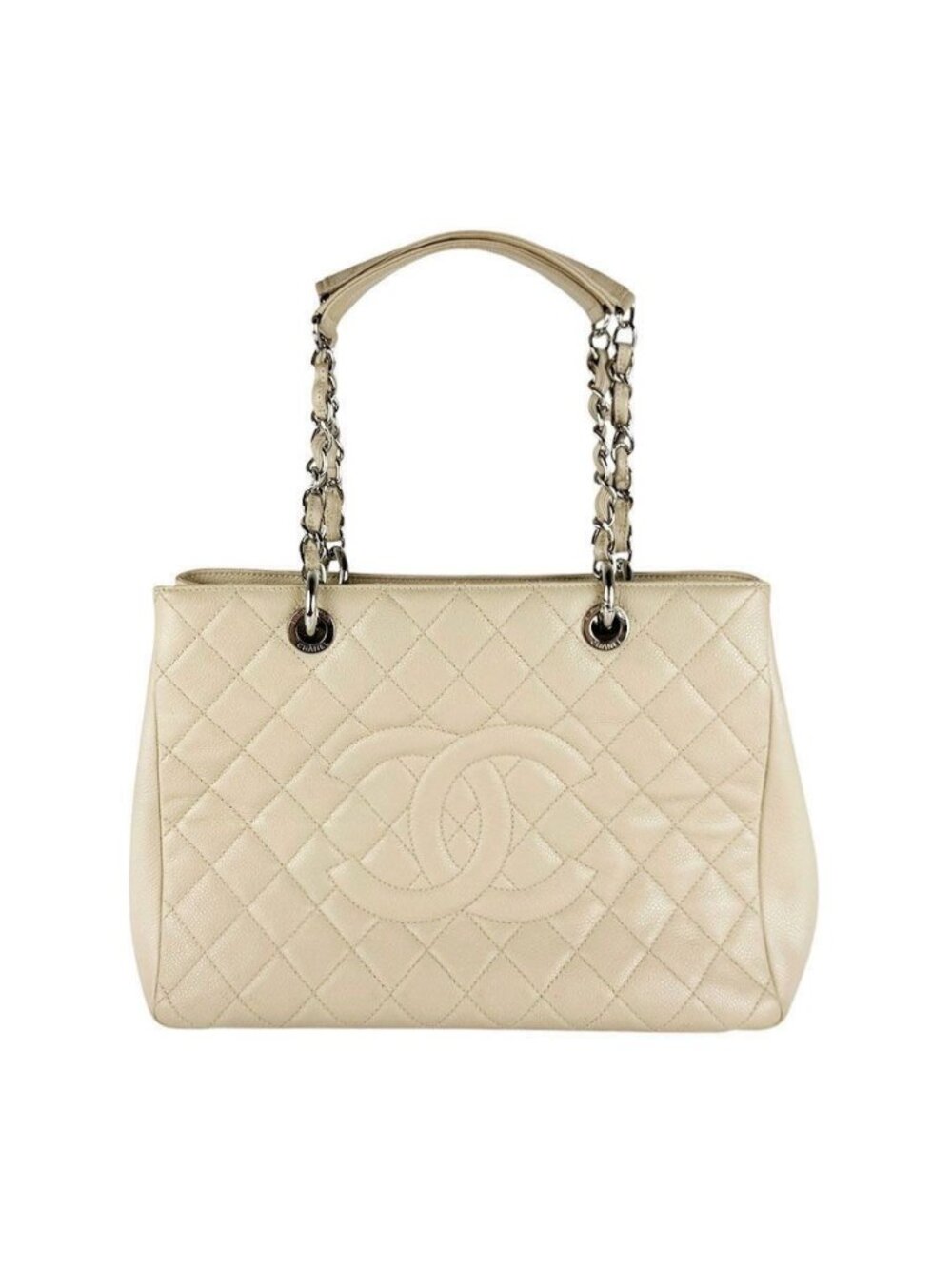 Chanel Shoulder Bag Tote Grand Shopping GST